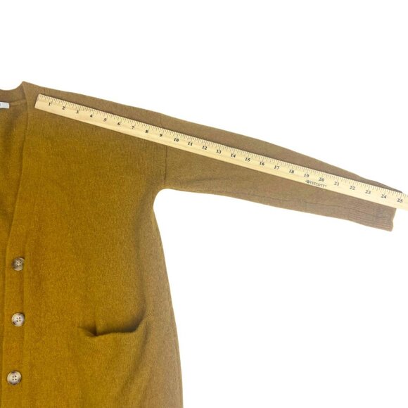 Madewell Yellow Sweater Alpaca Wool Fall Soft XXS - Picture 6 of 11